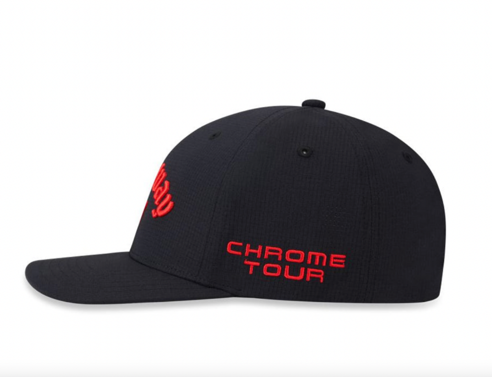 Callaway - Casquette Performance Pro - Noir/Rouge
