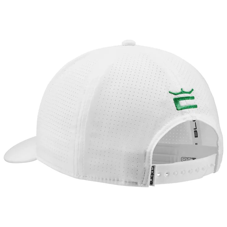 casquette blanche verte cobra