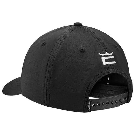 Casquette cobra noire golf