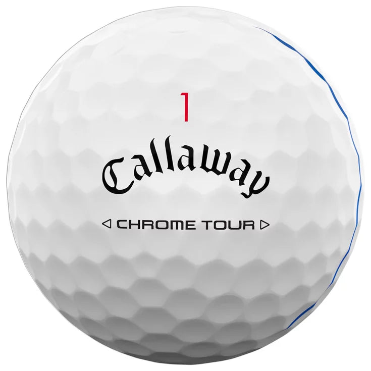 balle neuve blanche chrome tour callaway