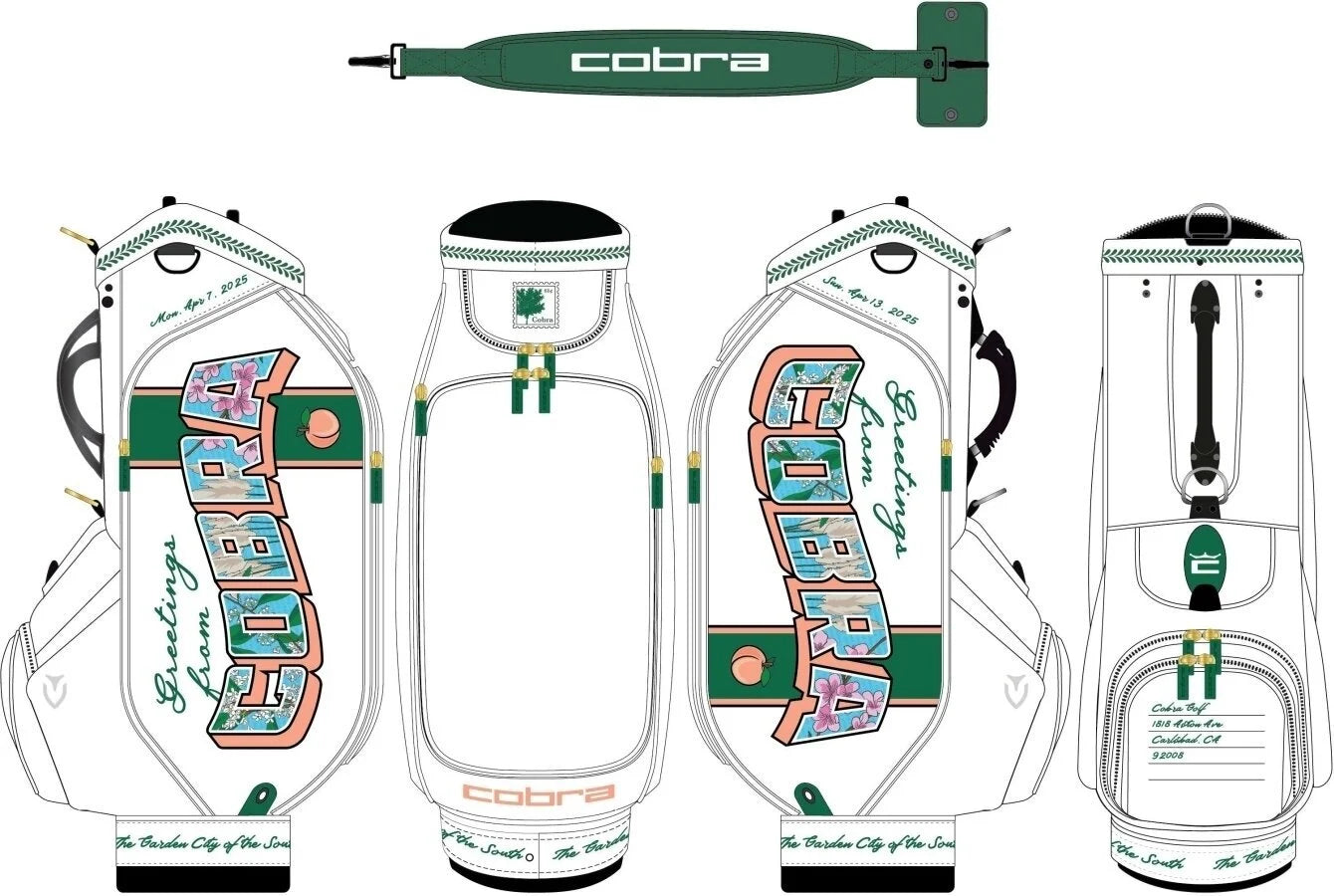 Cobra - Sac Cobra Vessel - The Masters - Tour Bag