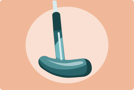 Clubs de golf : putters