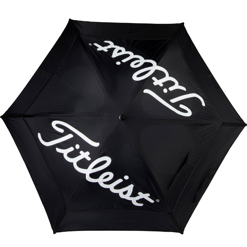 parapluie players noir double canopée titleist