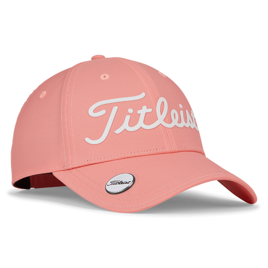 casquette pêche rose performance ball marker femme titleist