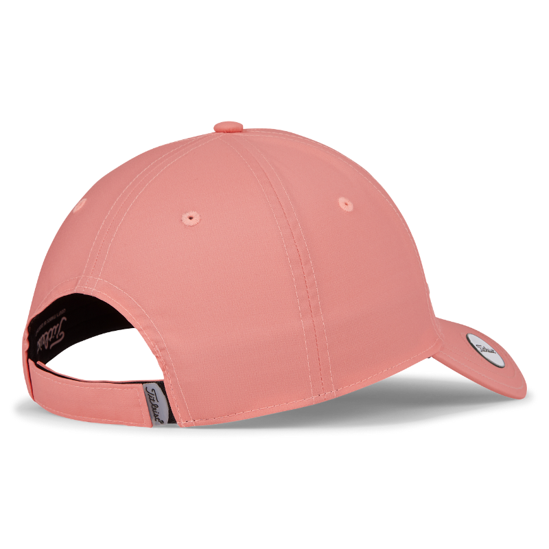casquette pêche rose performance ball marker femme titleist