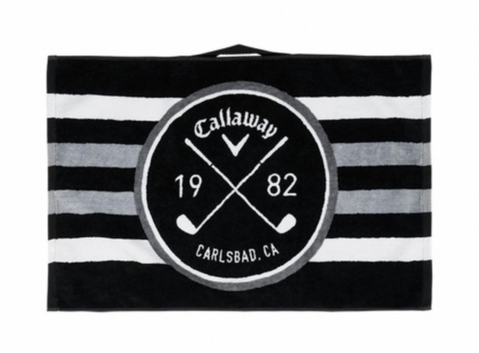 Callaway - Serviette de golf - 16x24 Noir