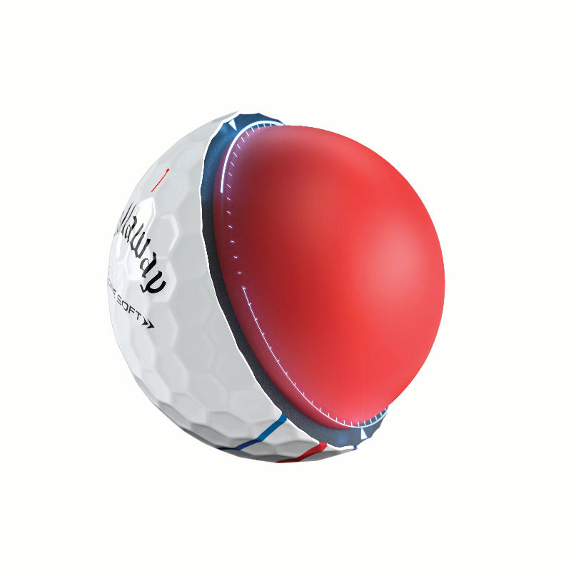 Callaway - Balles Chrome Soft Triple Track 2022 - noyau