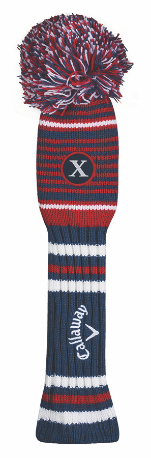 Callaway - Couvre Hybride - PomPom - Bleu/Rouge/Blanc