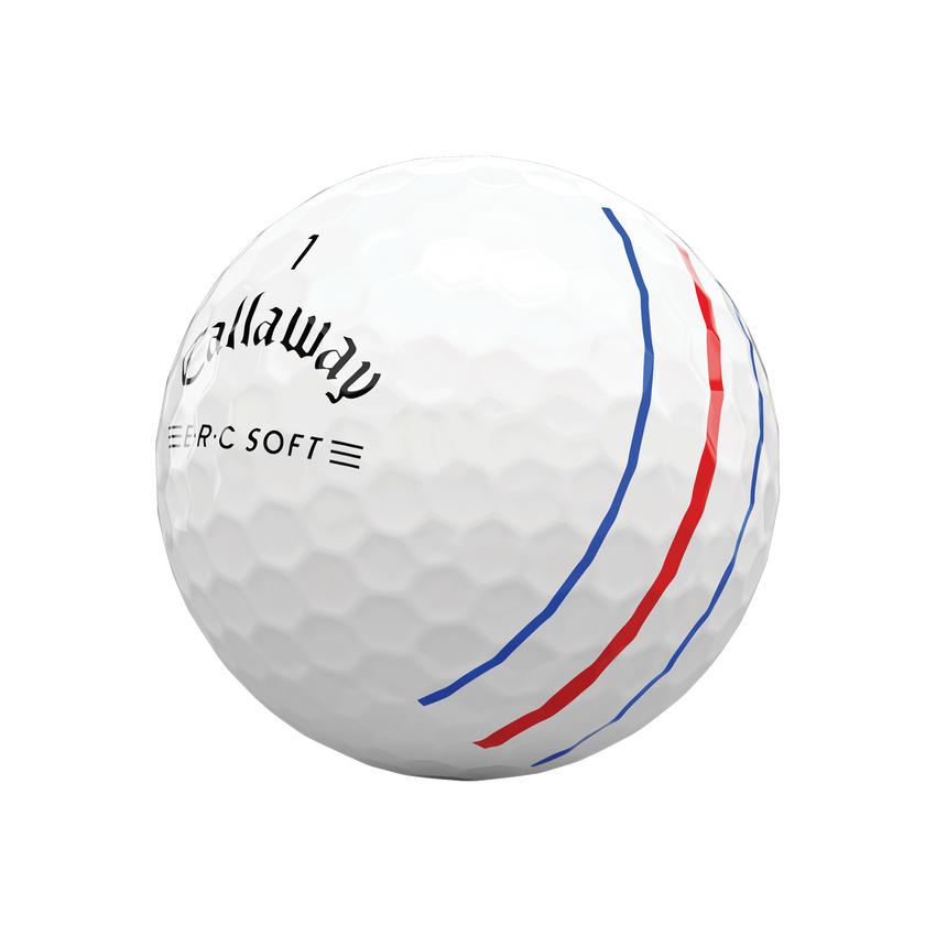 Callaway - Balles ERC Soft Triple Track 2021 - balle seule