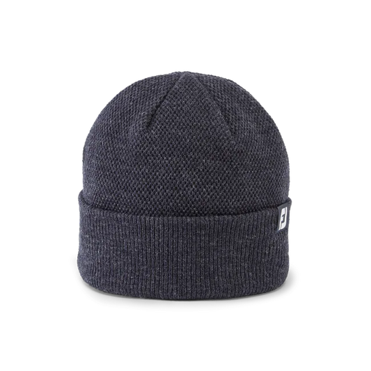 Footjoy - Bonnet Knit Beanie Heather bleu marine
