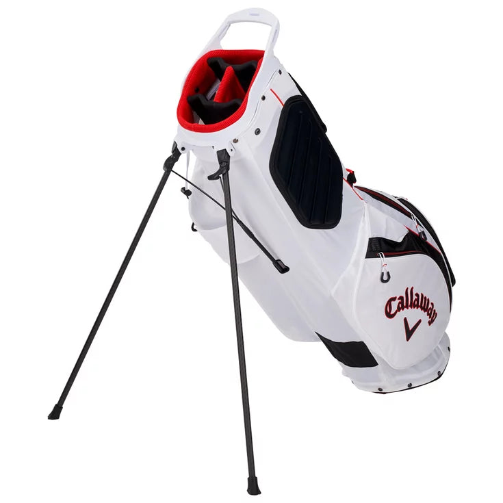 sac trépied callaway hyperlite blanc noir et rouge léger