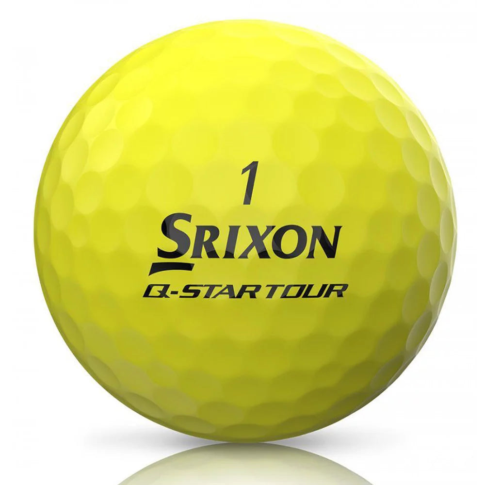 Srixon - Balles Q-Star Divide Jaune/Orange Mat