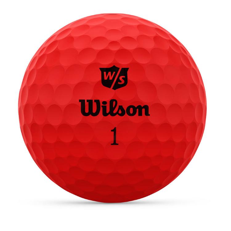 Wilson - Duo Optix Rouge balles golf