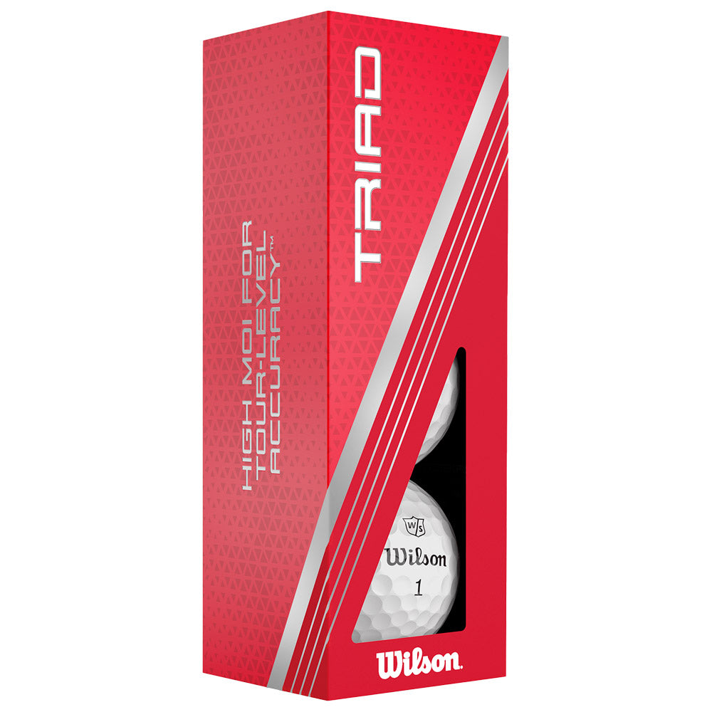 Wilson - Balles TRIAD Blanches