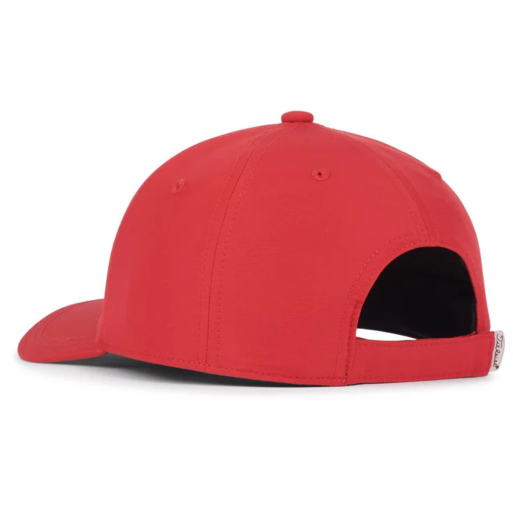 casquette de golf titleist junior players performance ball marker rouge