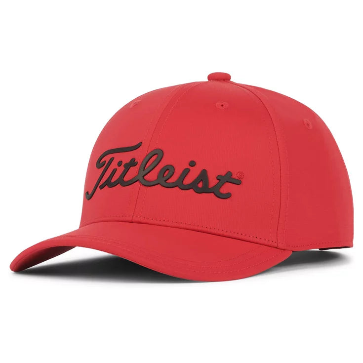 casquette de golf titleist junior players performance ball marker rouge