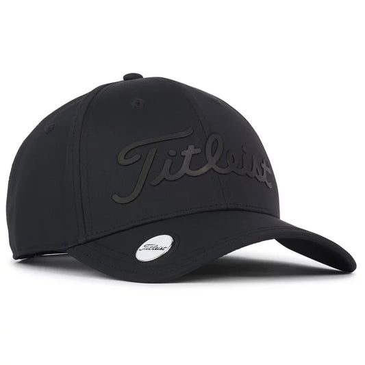 casquette de golf titleist players performance ball marker noir