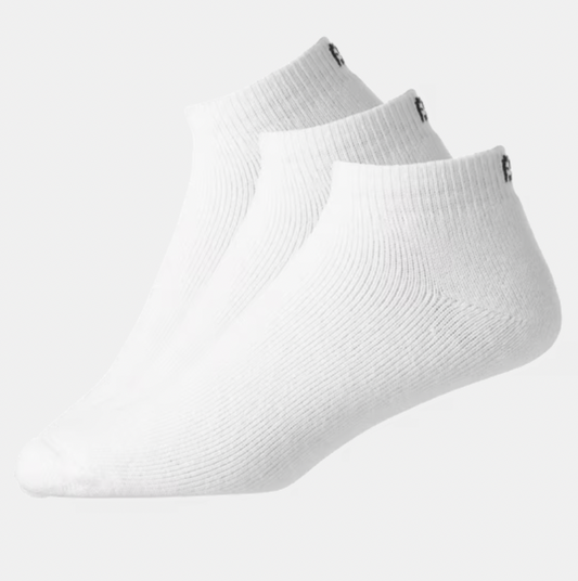 Footjoy -  Chaussettes Femme ComfortSof Sport (3 pairs) Blanche
