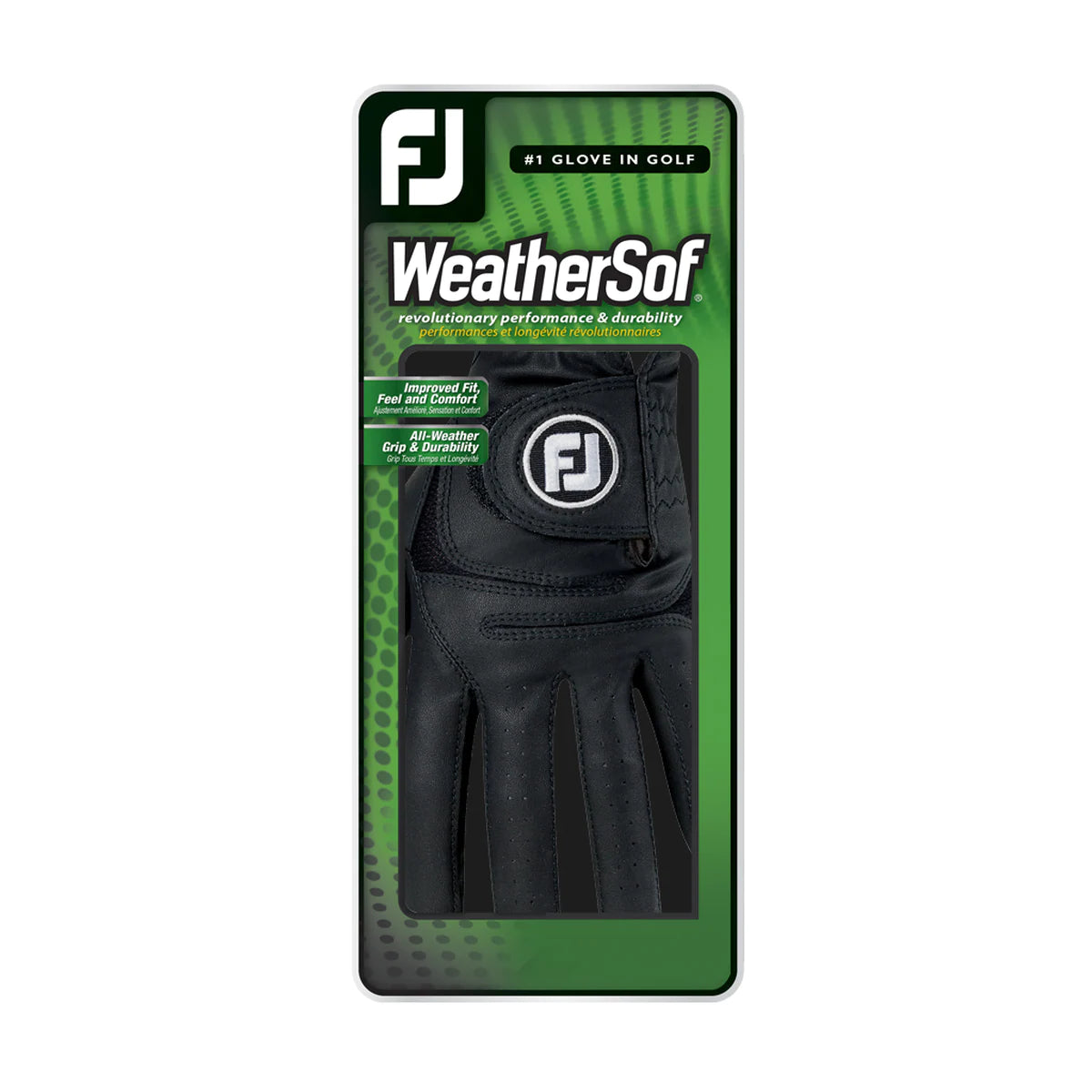 Footjoy - Gant WeatherSof Noir Homme