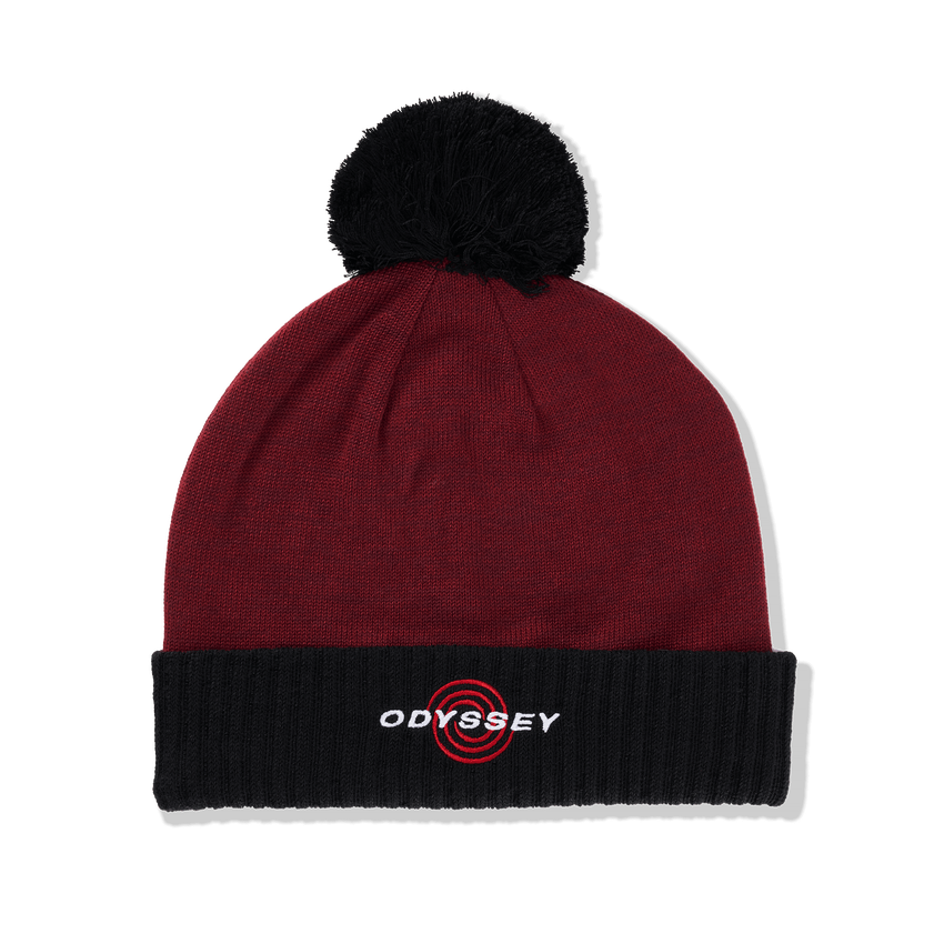 Callaway - Bonnet PomPom - Homme Bordeaux