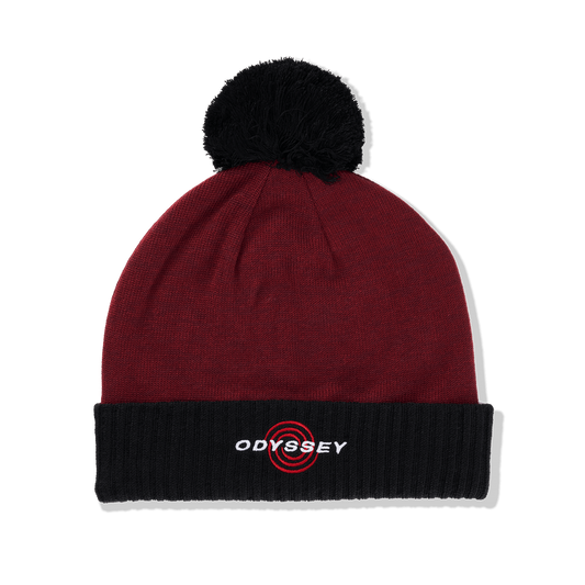 Callaway - Bonnet PomPom - Homme Bordeaux