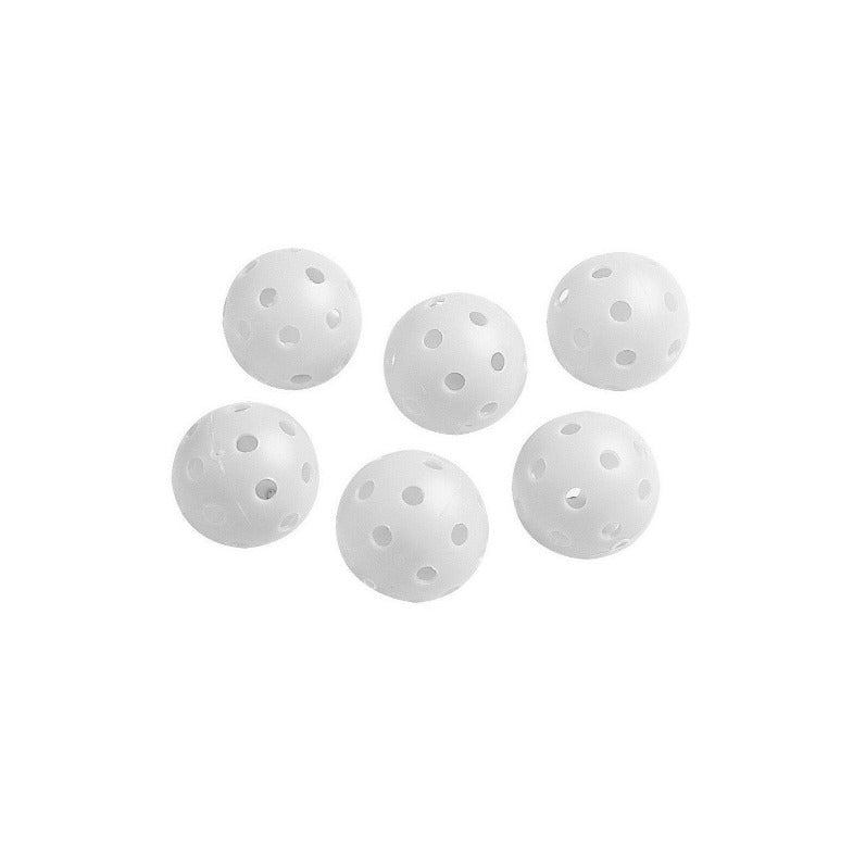 balles perforées faible compression blanche