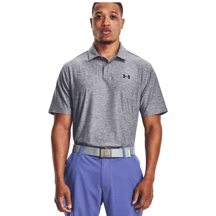 Polo de golf gris technique gris under armour