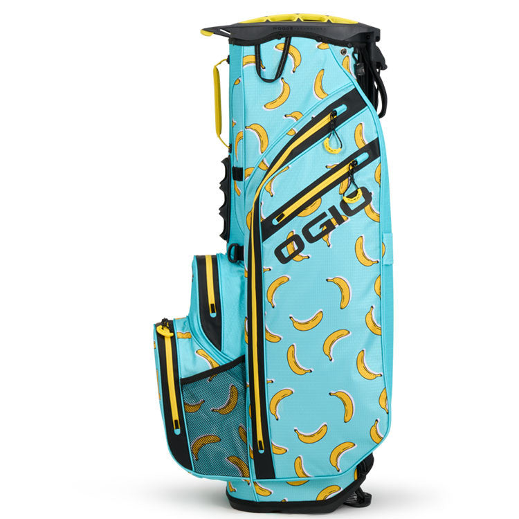 sac de golf trépied ogio all elements bleu banane motif