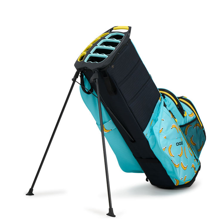 sac de golf trépied ogio all elements bleu banane motif