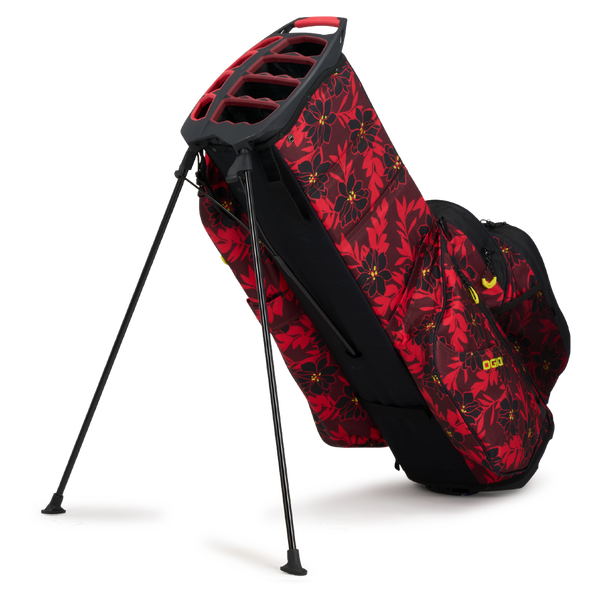 sac trépied de golf ogio all element rouge fleur red flowers