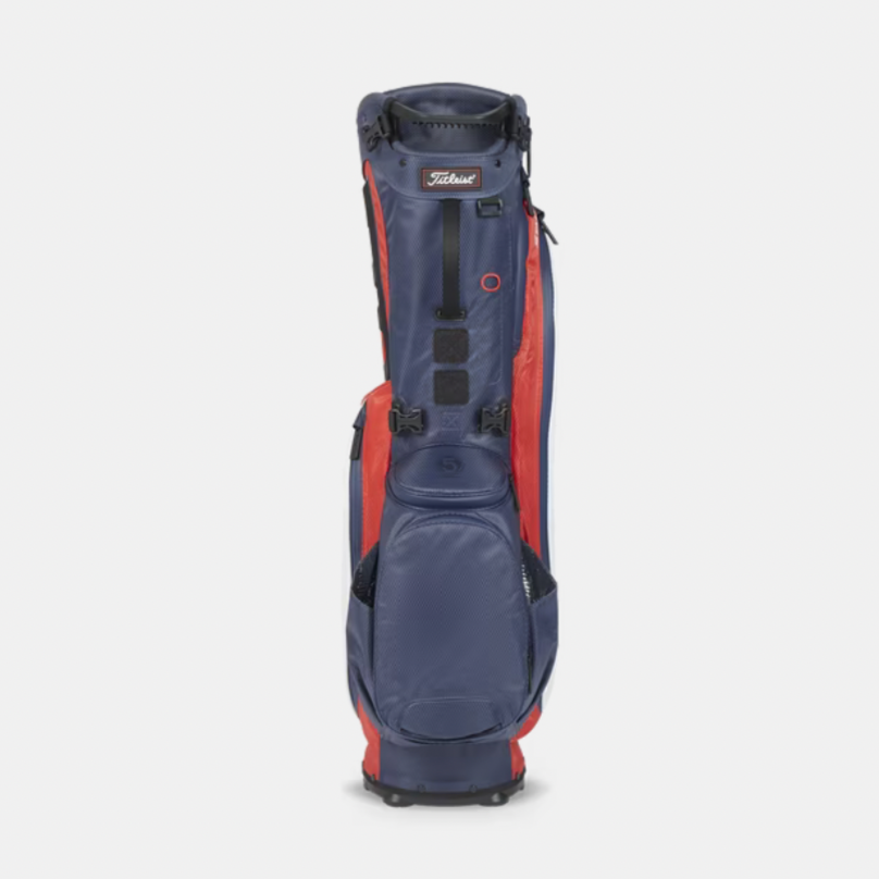 sac trépied de golf titleist players 5 stadry imperméable bleu blanc rouge