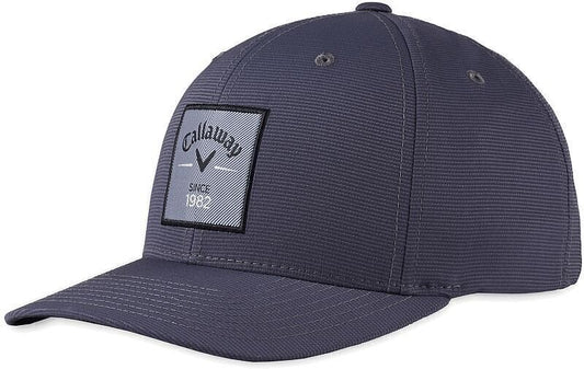casquette plate de golf callaway rutherford bleu