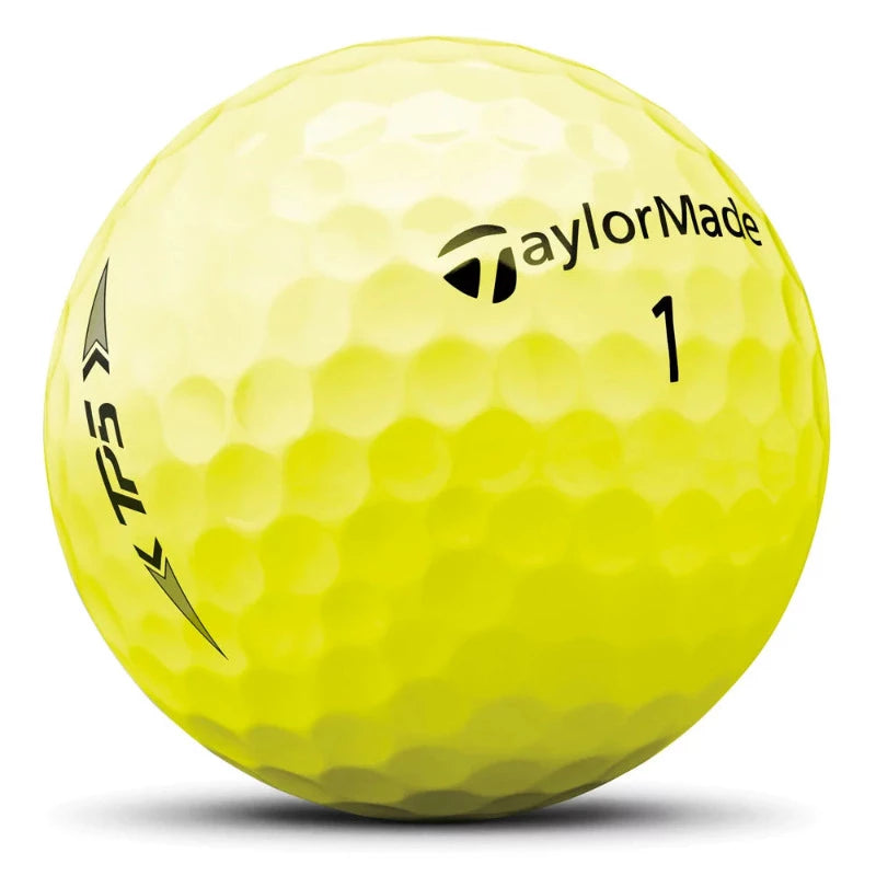 balle de golf taylormade premium TP5 jaune