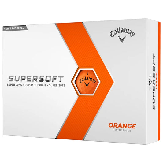 balle supersoft orange callaway