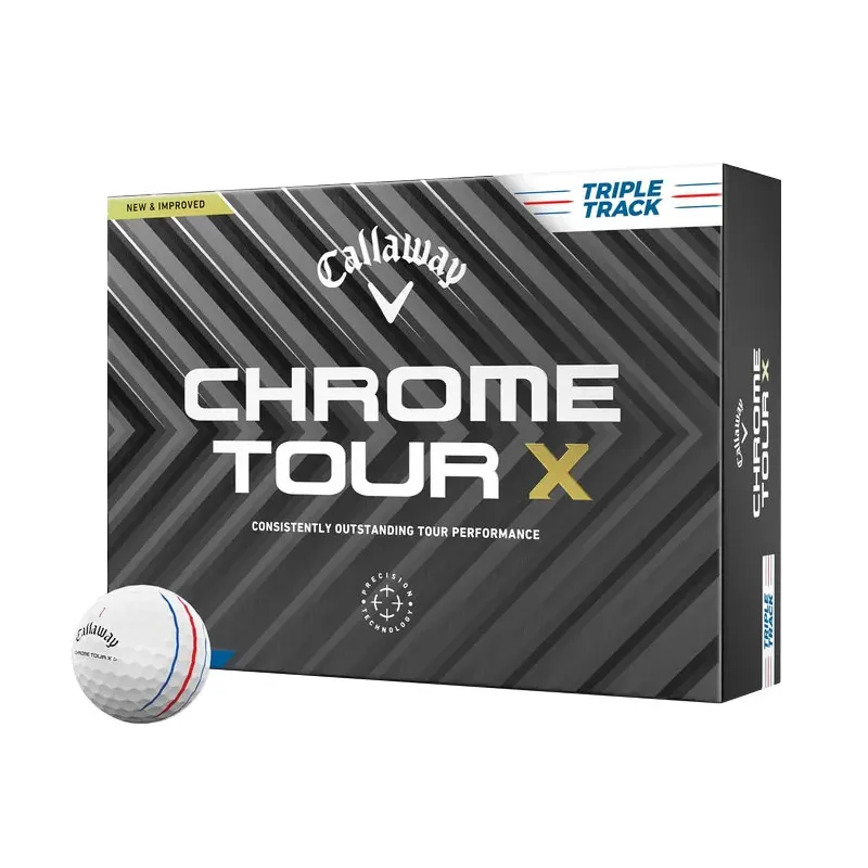 balle golf callaway chrome tour X