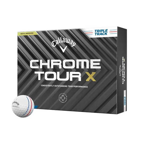 balle golf callaway chrome tour X