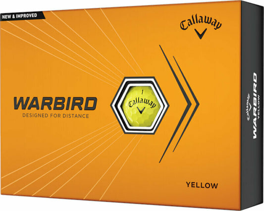 balles de golf jaune callaway warbird