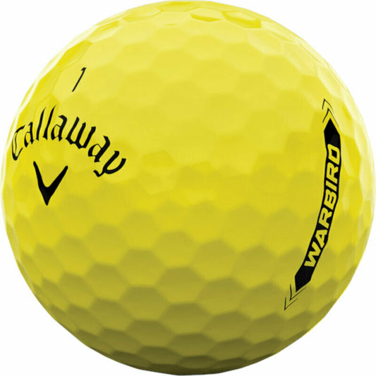 balle de golf jaune warbird callaway