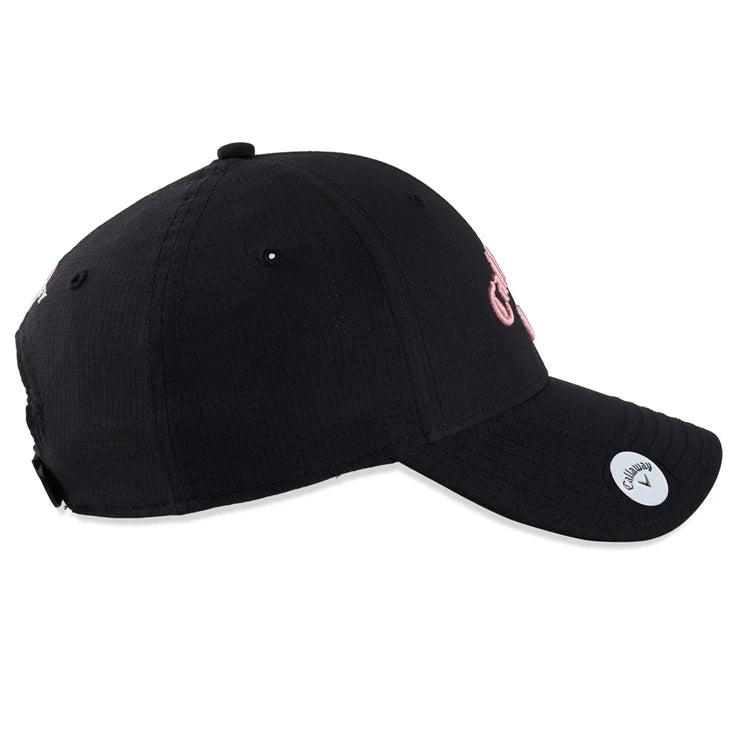 Stitch magnet casquette noir rose