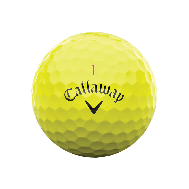 balle jaune callaway golf