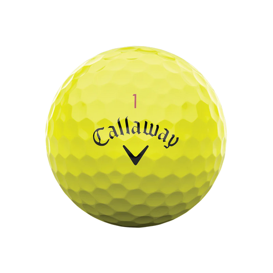 balle jaune callaway golf