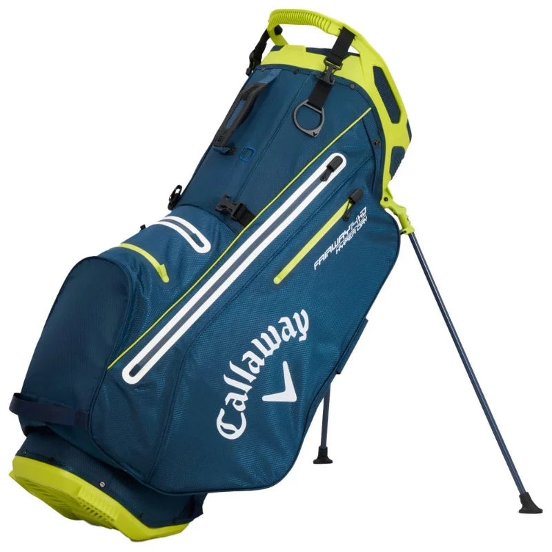 sac de golf trépied callaway fairway 14 HD bleu fluo