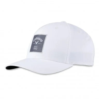 casquette plate de golf callaway rutherford blanche