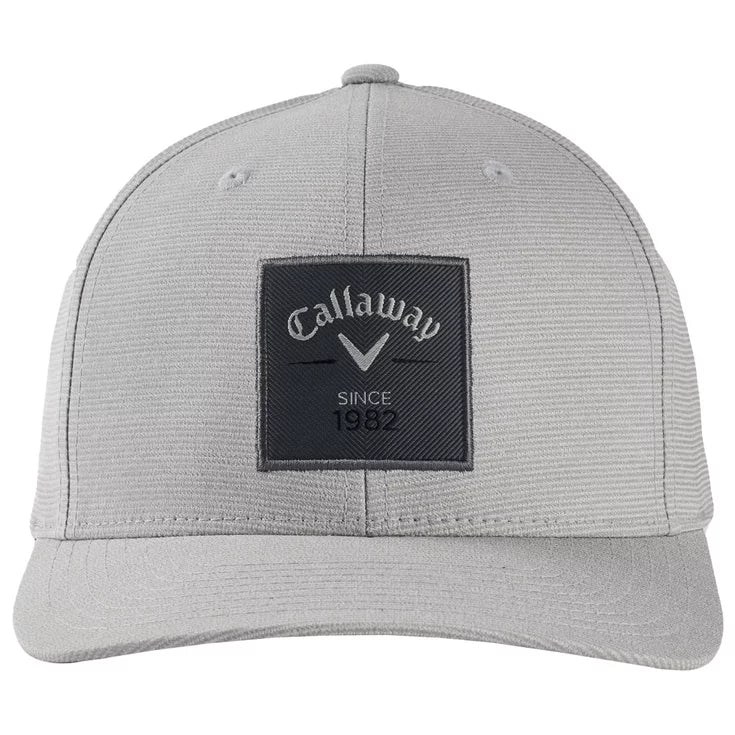 casquette plate de golfcallaway rutherford grise