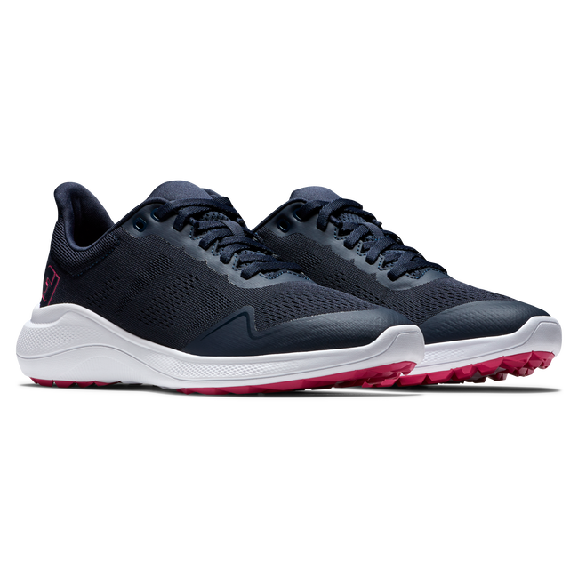 Chaussures de golf FJ Flex Althletic Navy Femme hellogolf