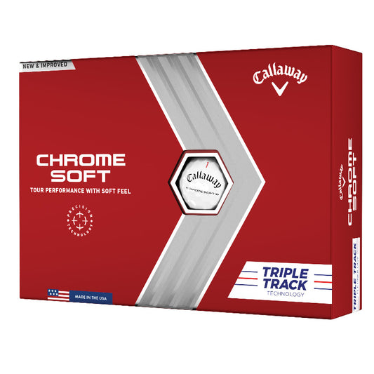 Callaway - Balles Chrome Soft Triple Track 2022