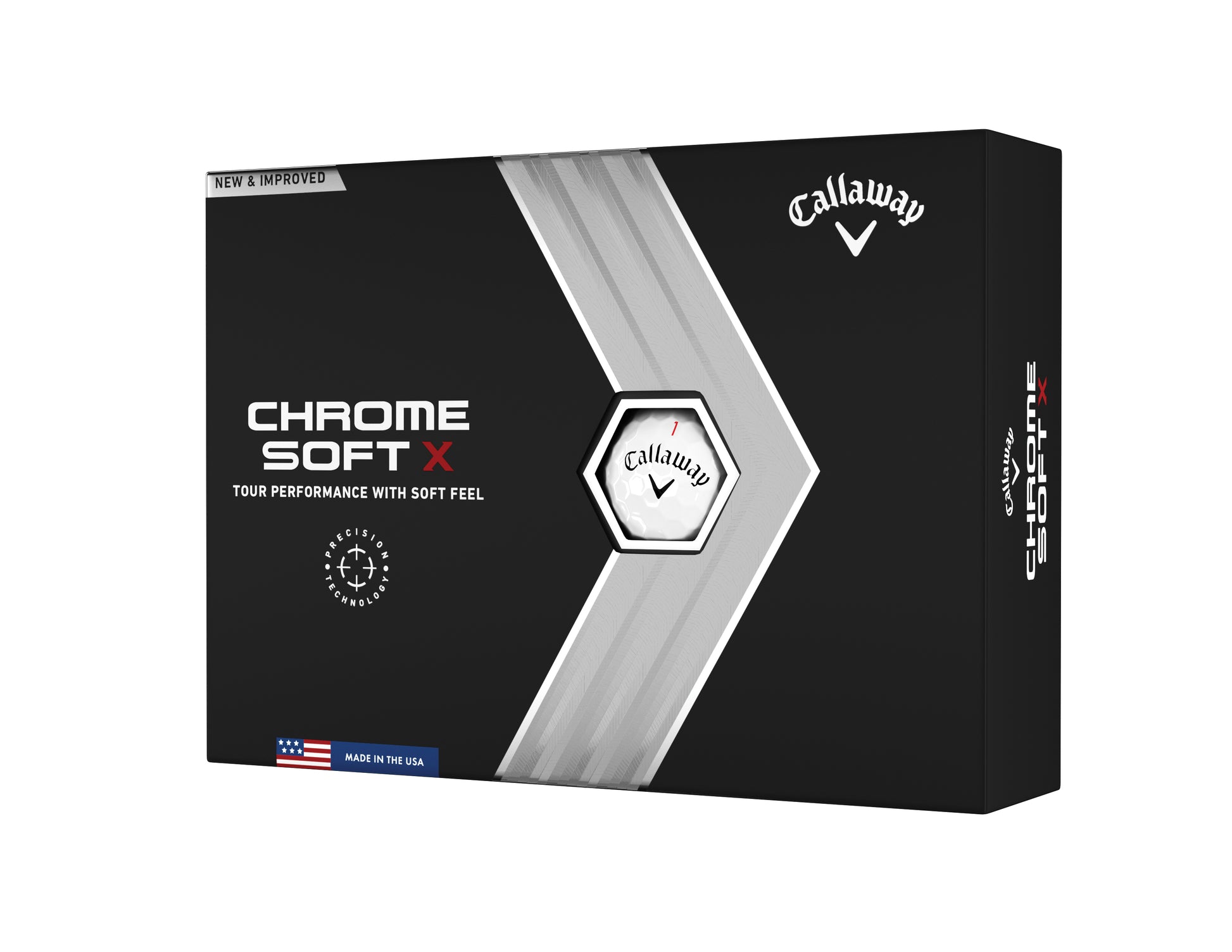 Callaway - Balles Chrome Soft X 2022  - boite de balles