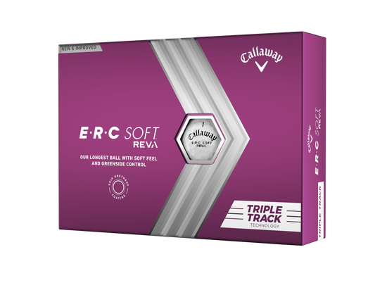 Callaway - Balles ERC Soft REVA Triple Track 2023
