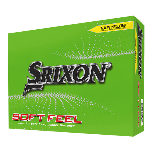 Srixon - Balles Soft Feel Jaune 2023