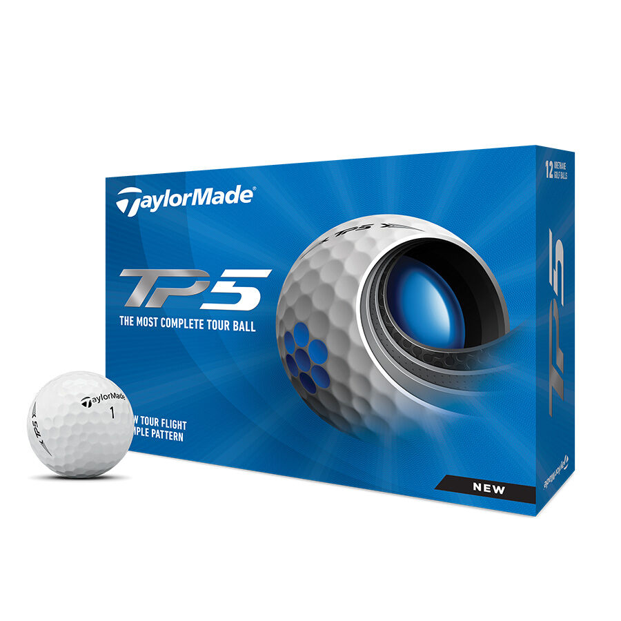 Taylormade - Balles TP5 - boîte de balle